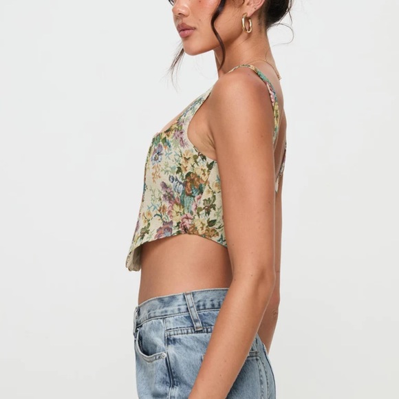 ❗️SOLD❗️Princess Polly Floral Corset Top - Picture 2 of 13